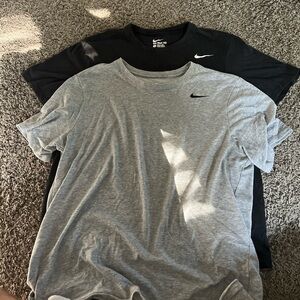 2 Nike dri fit t shirts